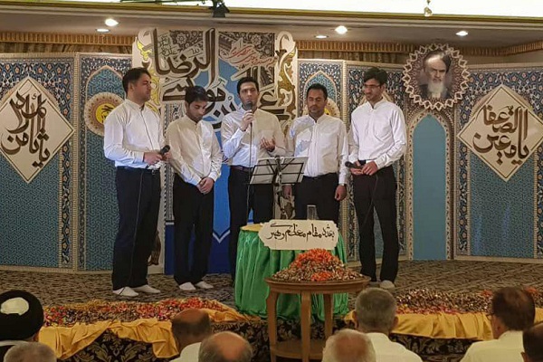 I membri del convoglio iraniano Noor iniziano le sessioni coraniche a Medina