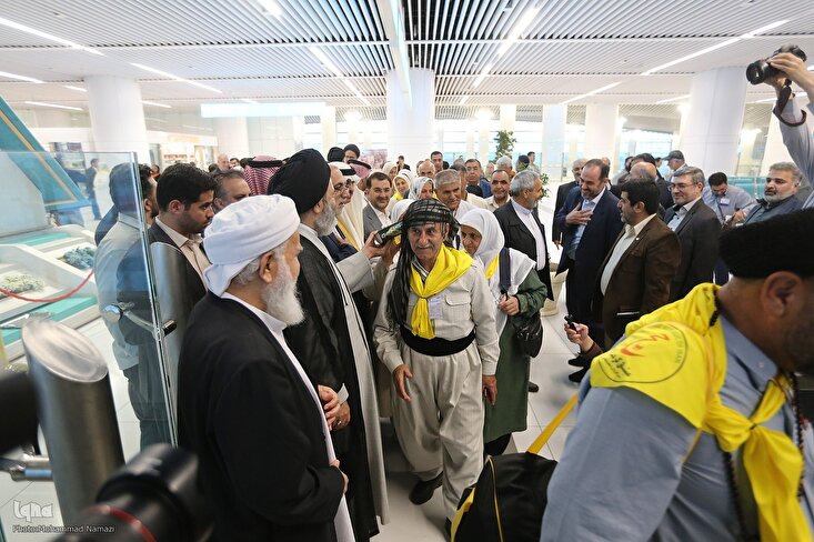 Photo Gallery: Bidding Farewell to First Group of Iranian Umrah Pilgrims in Nine Years