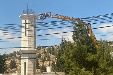 Israeli Forces Destroy Mosque Minaret in Occupied West Bank