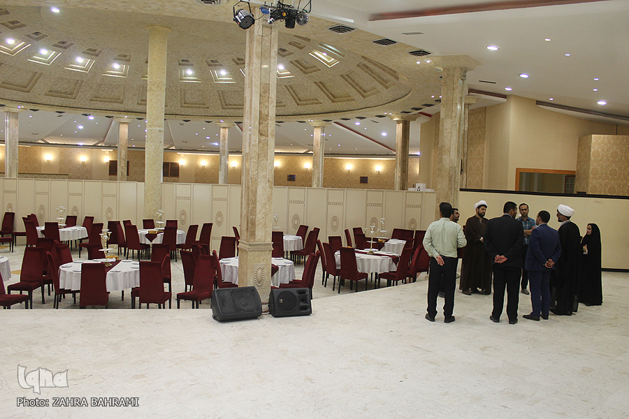 بازدید ایکنای مرکزی از محل برگزاری مسابقات سراسری قرآن اوقاف/عکاس: زهرا بهرامی