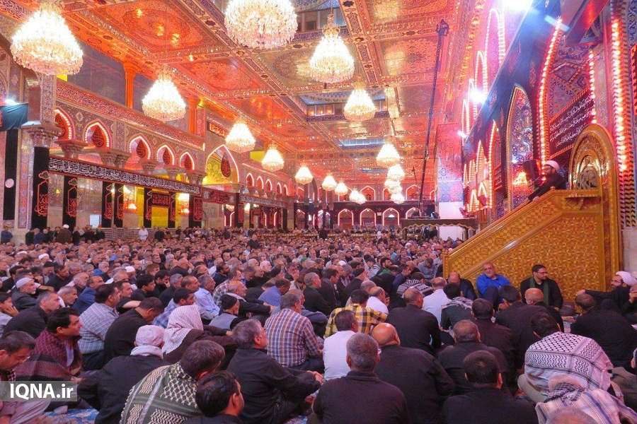 سخنرانی حجت‌الاسلام صابری اراکی در حرم سیدالشهدا(ع)