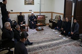 دیدار رئیس کل دادگستری کرمان با خانواده جان‌باختگان حادثه این استان