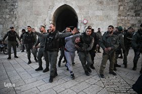 درگیری میان شهروندان فلسطینی و نظامیان صهیونیست