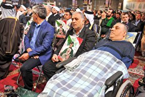 عکس| مراسم چهلمین روز شهادت سپهبد سلیمانی در اهواز