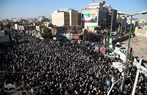 مراسم تشییع پیکر آیت‌الله محمدتقی مصباح یزدی