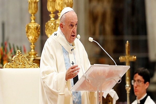 ابراز نگرانی پاپ فرانسیس از آشوب اجتماعی در آمریکا