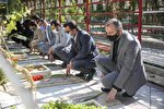 قدم در وادی عشق / میثاق دوباره جهادگران فارس با شهدا
