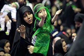 برگزاری همایش شیرخوارگان حسینی در نقاط شهری و روستایی استان مرکزی