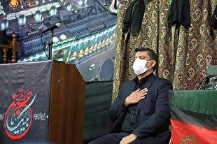 تلاوت امین پویا در شب عاشورای تکیه تجریش + صوت و عکس