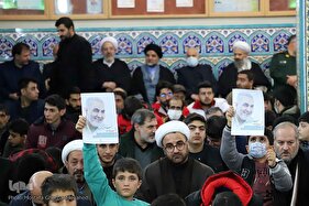 مراسم سالگرد شهادت حاج قاسم سلیمانی در اهر