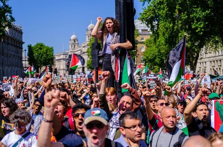 تظاهرات گسترده در سراسر جهان در محکومیت ترور ابوعاقله و سالروز نکبت + فیلم