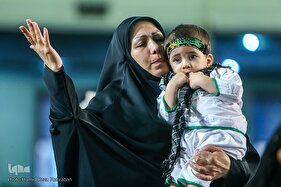 حسینیه ایران؛ سوگواره شیرخوارگان حسینی در حرم عبد‌العظیم حسنی(ع)