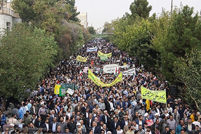 مسیرهای راهپیمایی ۲۲ بهمن در خراسان‌جنوبی اعلام شد