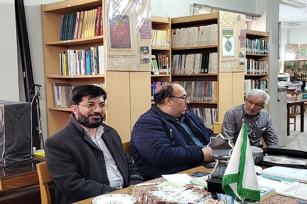نشست کربلایی کاظم در موسسه اصحاب الثقلین اراک