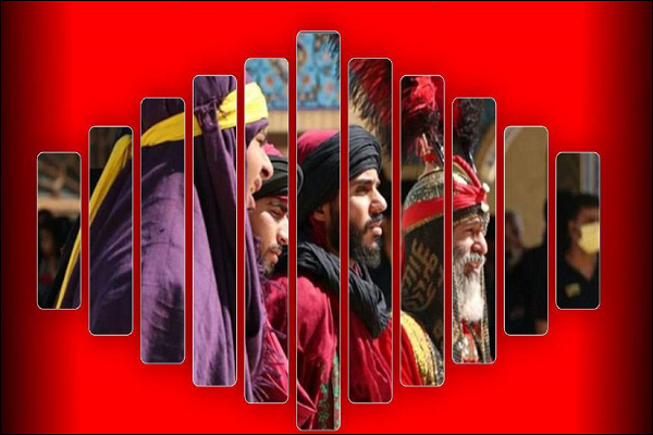 اجرای تعزیه گروه «امام رئوف» در سوئد