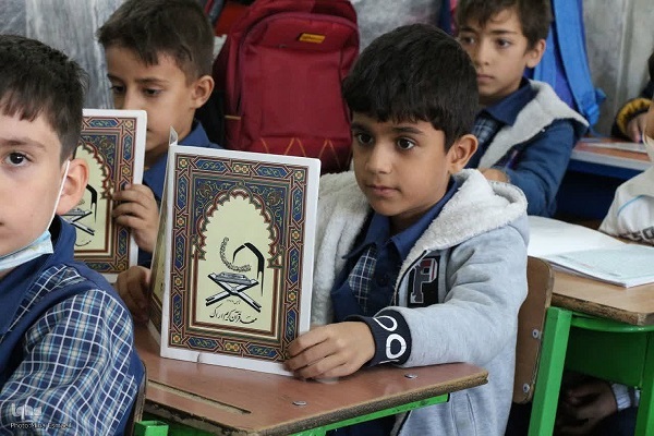 دانش آموزان مدرسه قرآنی بقیة الله(عج) اراک