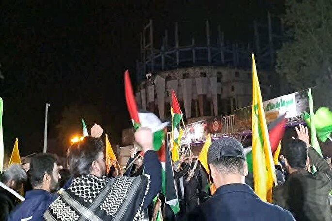 فیلم | تجمع گرگانی‌ها در حمایت از حمله سپاه به رژیم صهیونیستی