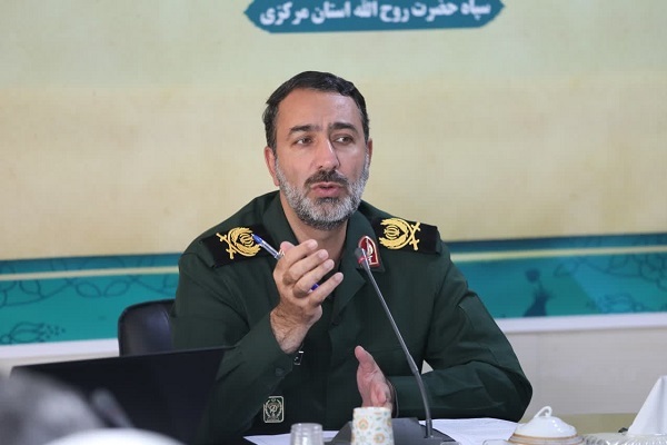 سردار مرتضی عمومهدی فرمانده سپاه حضرت روح الله استان مرکزی