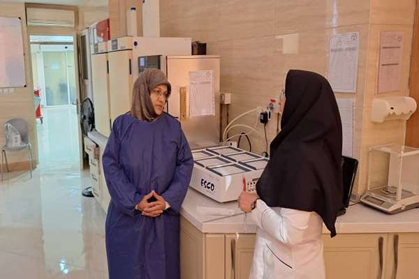 بازدید زهره الهیان نماینده ادوار مجلس شورای اسلامی از مجتمع درمانی جهاد دانشگاهی استان مرکزی