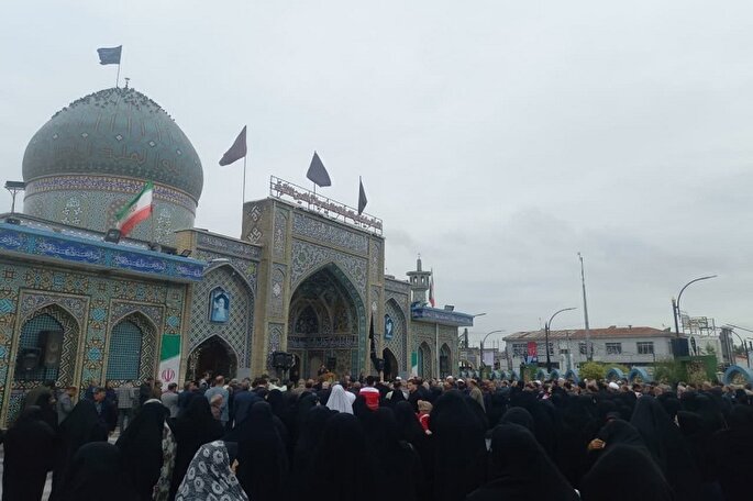 عکس | مراسم سوگواری شهدای خدمت در آستانه اشرفیه