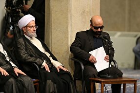 فیلم | تلاوت «محمد بهرامی» در دیدار مسئولان قوه قضاییه با رهبر معظم انقلاب