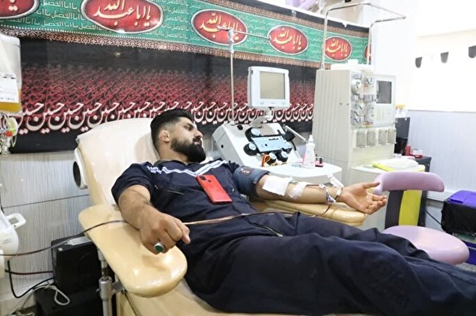 1364 نفر در پویش نذر خون استان مرکزی شرکت کردند