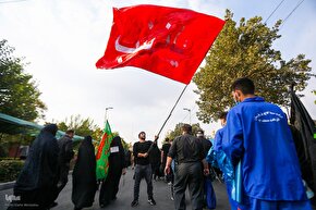 پیاده‌روی جاماندگان اربعین در پایتخت