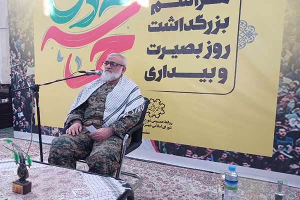 سردار محمدرضا نقدی مشاور عالی فرمانده کل سپاه پاسداران انقلاب اسلامی