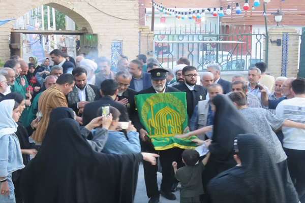 حضور کاروان زیرسایه خورشید در زرندیه