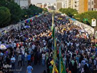 سرور امام رضایی‌ها در میلاد نور و رأفت