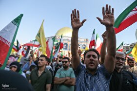 خروش غدیری مردم ایران؛ این بار برای فتح خیبر زمان-۳