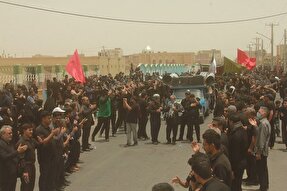 فیلم | عزاداری مردم زابل در روز عاشورا