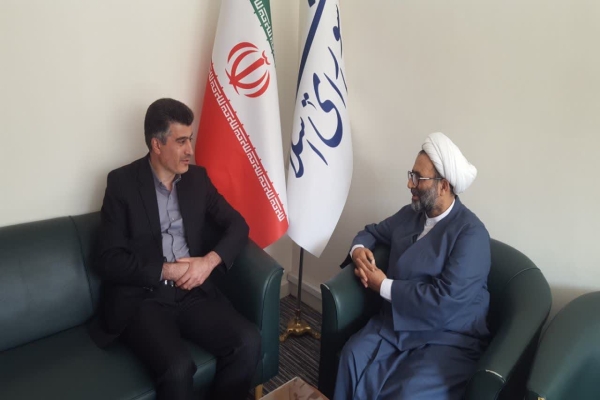 دیدار علیرضا سلیمی عضو هیات رئیسه مجلس شورای اسلامی و رئیس‌محمدی سرپرست جهاددانشگاهی استان مرکزی