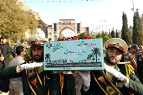 شیراز میزبان ۱۶ شهید دوران دفاع مقدس شد