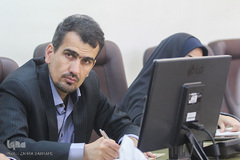 حمید کربلایی حسنی، مدیرعامل سازمان فرهنگی ورزشی شهرداری اراک/عکاس:زهرا بهرامی