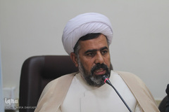 حجت‌الاسلام سرلکیان، رئیس اداره تبلیغات اسلامی اراک/عکاس:زهرا بهرامی