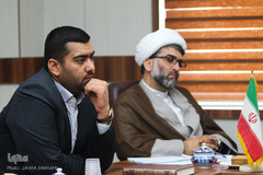 احمد گلستانی سردبیر خبرگزاری ایکنا/عکاس:زهرا بهرامی