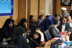 چهارمین جلسه پنجمین جشنواره گل‌های محمدی(ص) و فاطمی(س) - اراک/عکاس:طاها نظیری