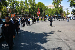 عزاداری شهادت امام صادق(ع) - محلات / عکس:ایکنا