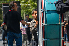 عزاداری شهادت امام صادق(ع) - محلات / عکس:ایکنا