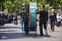 عزاداری شهادت امام صادق(ع) - محلات / عکس:ایکنا