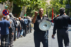 عزاداری شهادت امام صادق(ع) - محلات / عکس:ایکنا