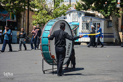 عزاداری شهادت امام صادق(ع) - محلات / عکس:ایکنا