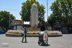 عزاداری شهادت امام صادق(ع) - محلات / عکس:ایکنا