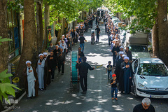 عزاداری شهادت امام صادق(ع) - محلات / عکس:ایکنا