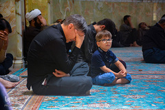 عزاداری شهادت امام صادق(ع) - محلات / عکس:ایکنا