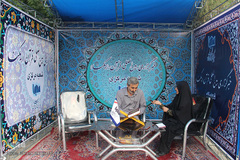 میهمانان ایکنا در چهل‌و‌یکمین دوره مسابقات قرآن استان مرکزی/ آقای نشیبا داور مسابقات