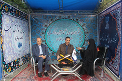 میهمانان ایکنا در چهل‌و‌یکمین دوره مسابقات قرآن استان مرکزی/سیدعلی آقازاده استاندار مرکزی و سید مهدی مقدسی نماینده مجلس شورای اسلامی