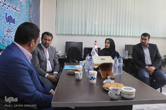 بازدید مدیر کل آموزش و پرورش و رئیس اداره قرآنی اوقاف از ایکنای مرکزی/عکاس: زهرا بهرامی