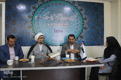 بازدید مدیر کل آموزش و پرورش و رئیس اداره قرآنی اوقاف از ایکنای مرکزی/عکاس: زهرا بهرامی